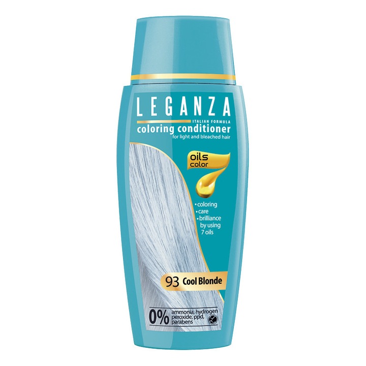 Balsam nuantator, Leganza, 150 ml, Blond Auriu