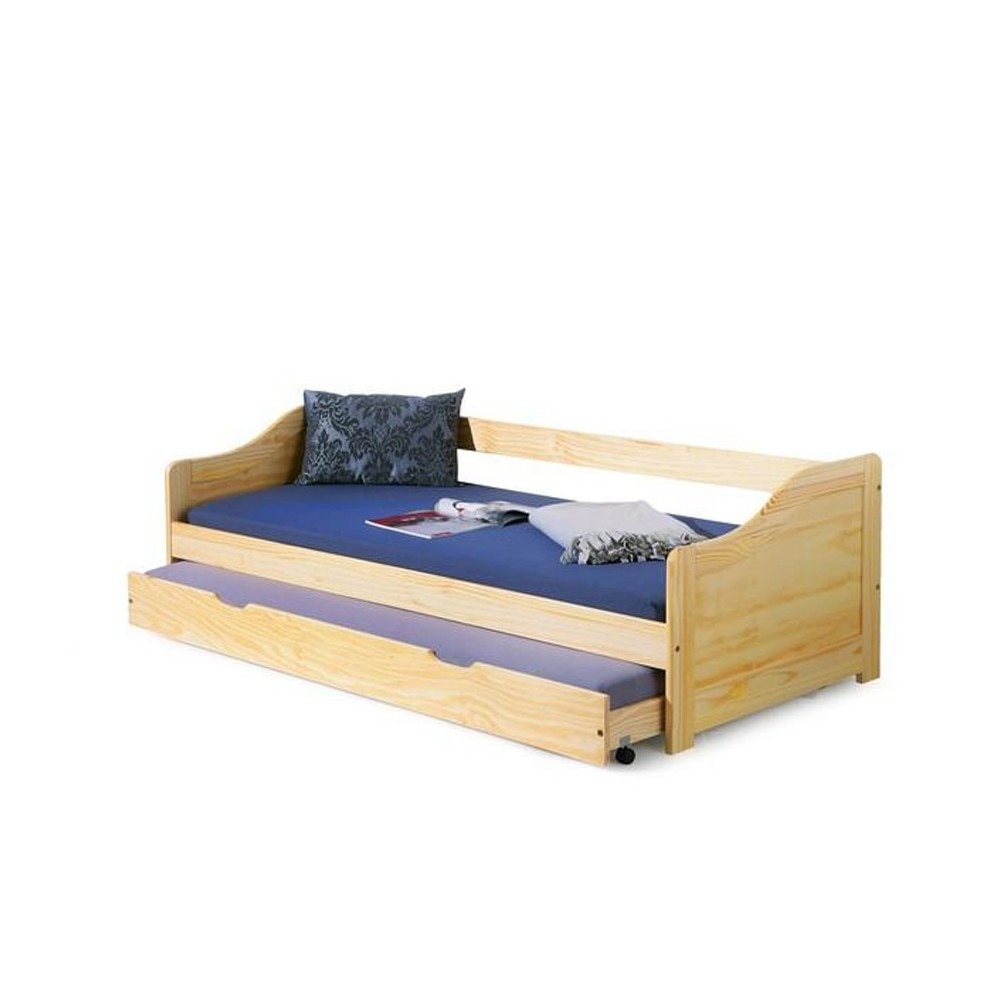 Pat 200 x 90 cm lemn natur AX Zarra