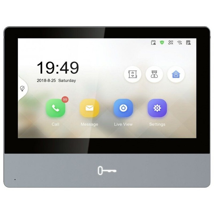 Hikvision DS-KH8350-WTE1-GREY, 174891, Kaputelefon