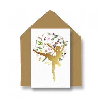 Felicitare Balerina Primavara Felicitare Balerina Primavara