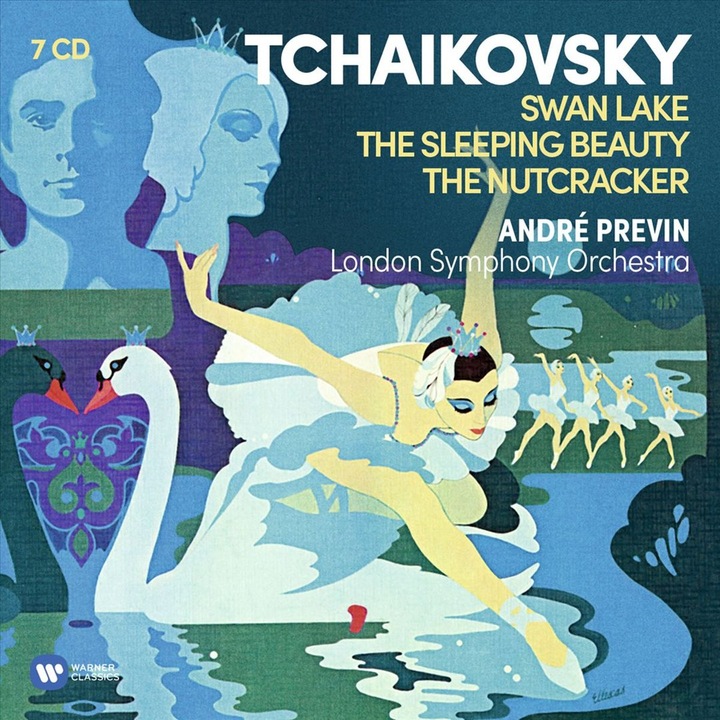 Andre Previn Pyotr Ilyich Tchaikovsky - Tchaikovsky: 3 Ballets - Swan Lake, Nutcracker, Sleeping Beauty - CD
