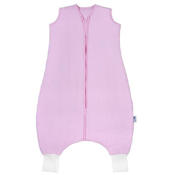 Sac de dormit cu picioruse Plain Pink 3-4 ani 2.5 Tog