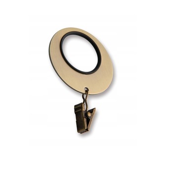 Set 4 inele decorative pentru perdea sau draperie Vidella Bijou Margaret Alama antica Set 4 inele decorative pentru perdea sau draperie Vidella Bijou Margaret Alama antica