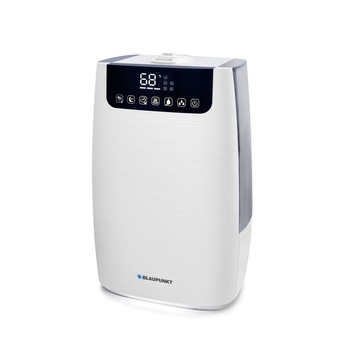 Umidificator de aer Blaupunkt AHS802, Rezervor 5 l, 400ml / h, display LED, Alb Umidificator de aer Blaupunkt AHS802, Rezervor 5 l, 400ml / h, display LED, Alb