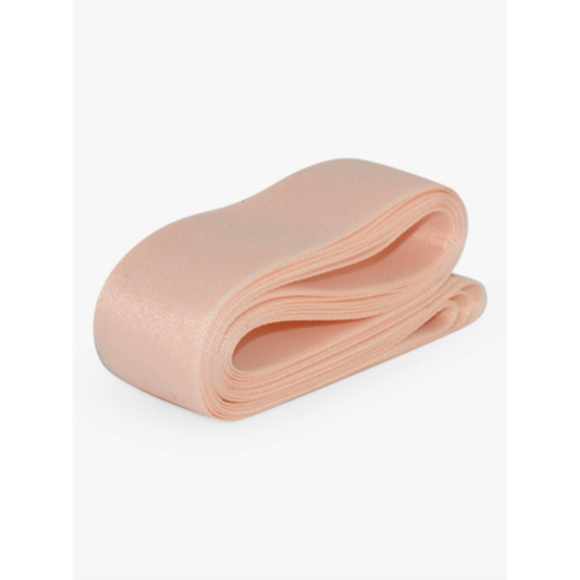 Panglica din satin pentru poante, culoare roz - pink salmon, lungime 2m ...