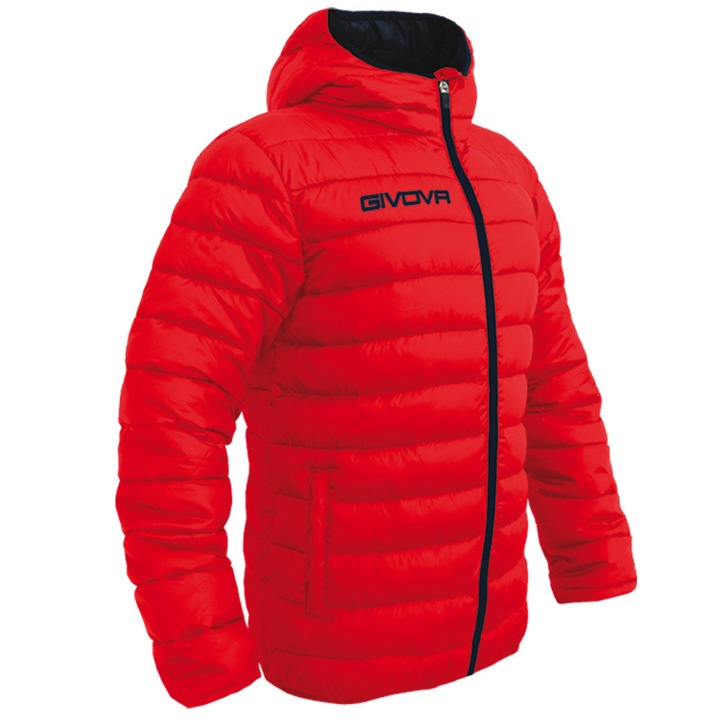 Geaca Givova Olanda, Albastru Royal/Bleumarin, Rosu/Bleumarin