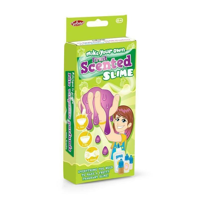 Set experimente Slime cu aroma de fructe Tobar, 8 ani+