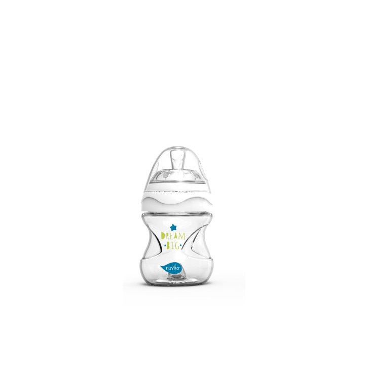Biberon 150ml Nuvita Mimic® Collection - alb - 6011