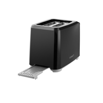 Prajitor paine Scarlett SC-TM11020, 7 Trepte de rumenire, Tavita de firimituri detasabila, 700W, Negru Prajitor paine Scarlett SC-TM11020, 7 Trepte de rumenire, Tavita de firimituri detasabila, 700W, Negru