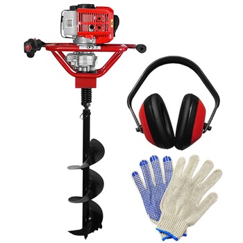 Motoburghiu de pamant ROTAKT MTBG250/805, manusi, antifoane, burghiu 100mm, 200mm si cuplaj elastic, manusi, antifoane AgroPro Motoburghiu de pamant ROTAKT MTBG250/805, manusi, antifoane, burghiu 100mm, 200mm si cuplaj elastic, manusi, antifoane AgroPro