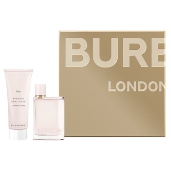 Set Burberry, Her, Femei: Apa de Parfum, 50 ml + Lotiune de corp, 75 ml Set Burberry, Her, Femei: Apa de Parfum, 50 ml + Lotiune de corp, 75 ml