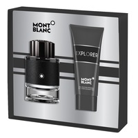 Set Mont Blanc, Explorer, Barbati : Apa de Parfum, 60 ml + Gel de Dus, 100 ml