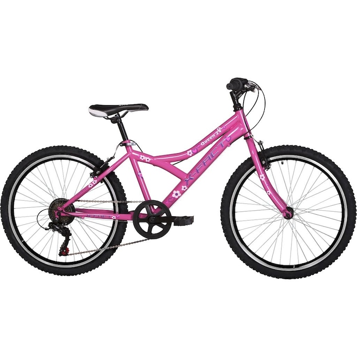 Bicicleta 24 inch pentru fete X Fact Queen, roz