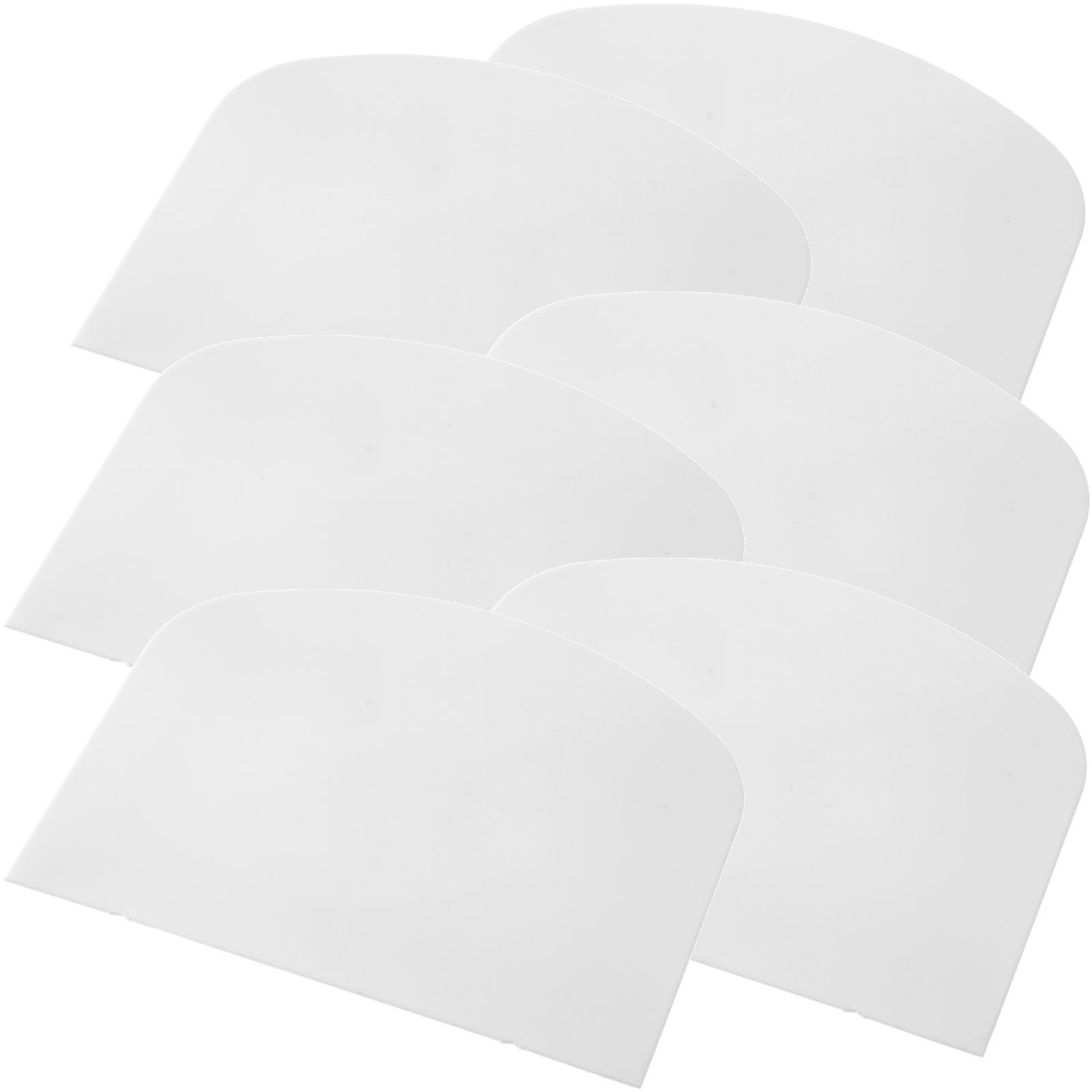 Set 6 bucati taietor de aluat Hendi, din polipropilena,130x100mm, forma semicerc, Alb