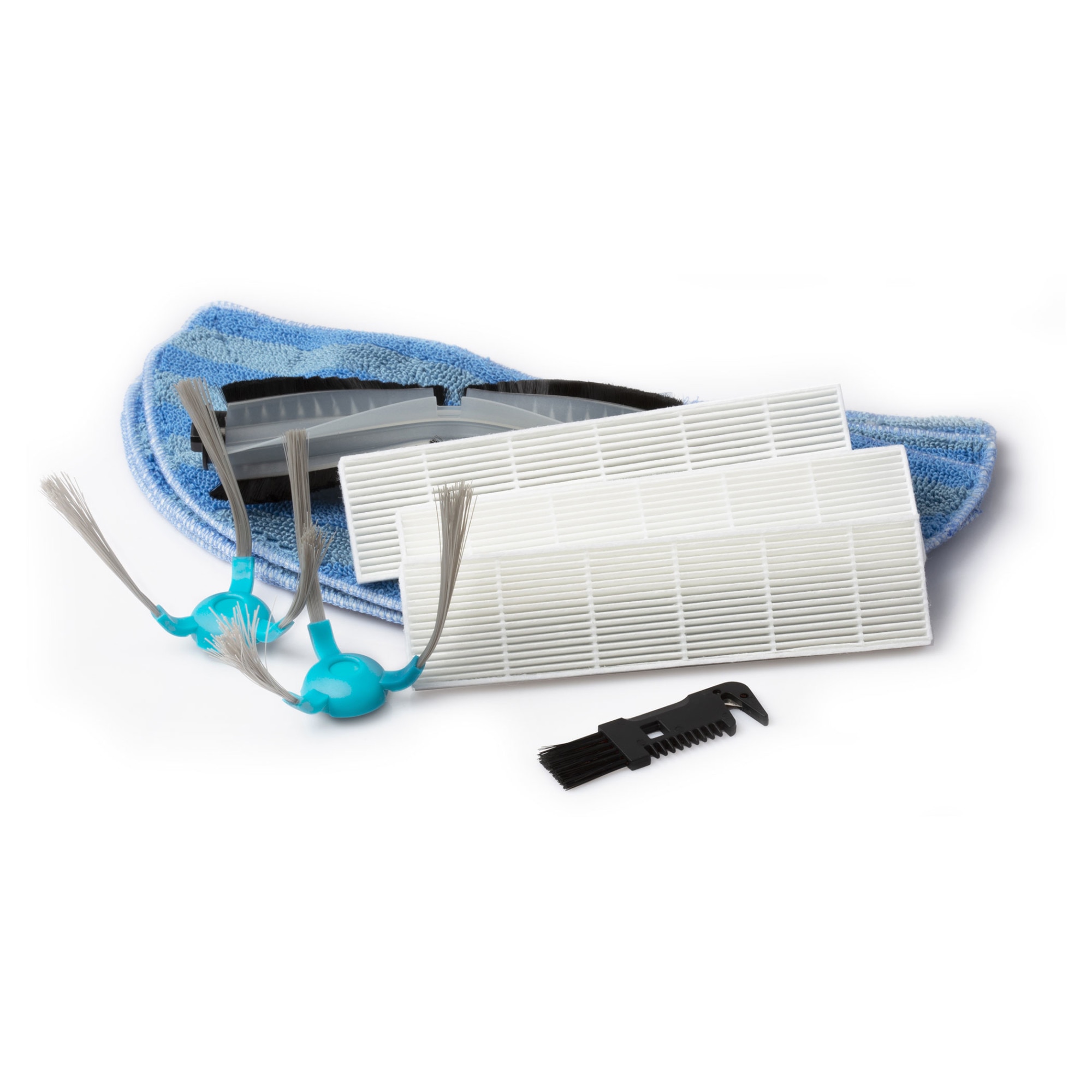 Set piese de schimb Sencor SRX 2001 compatibil cu aspiratoarele robot SRV 4250SL, 6250BK, 8250BK și 9250BK