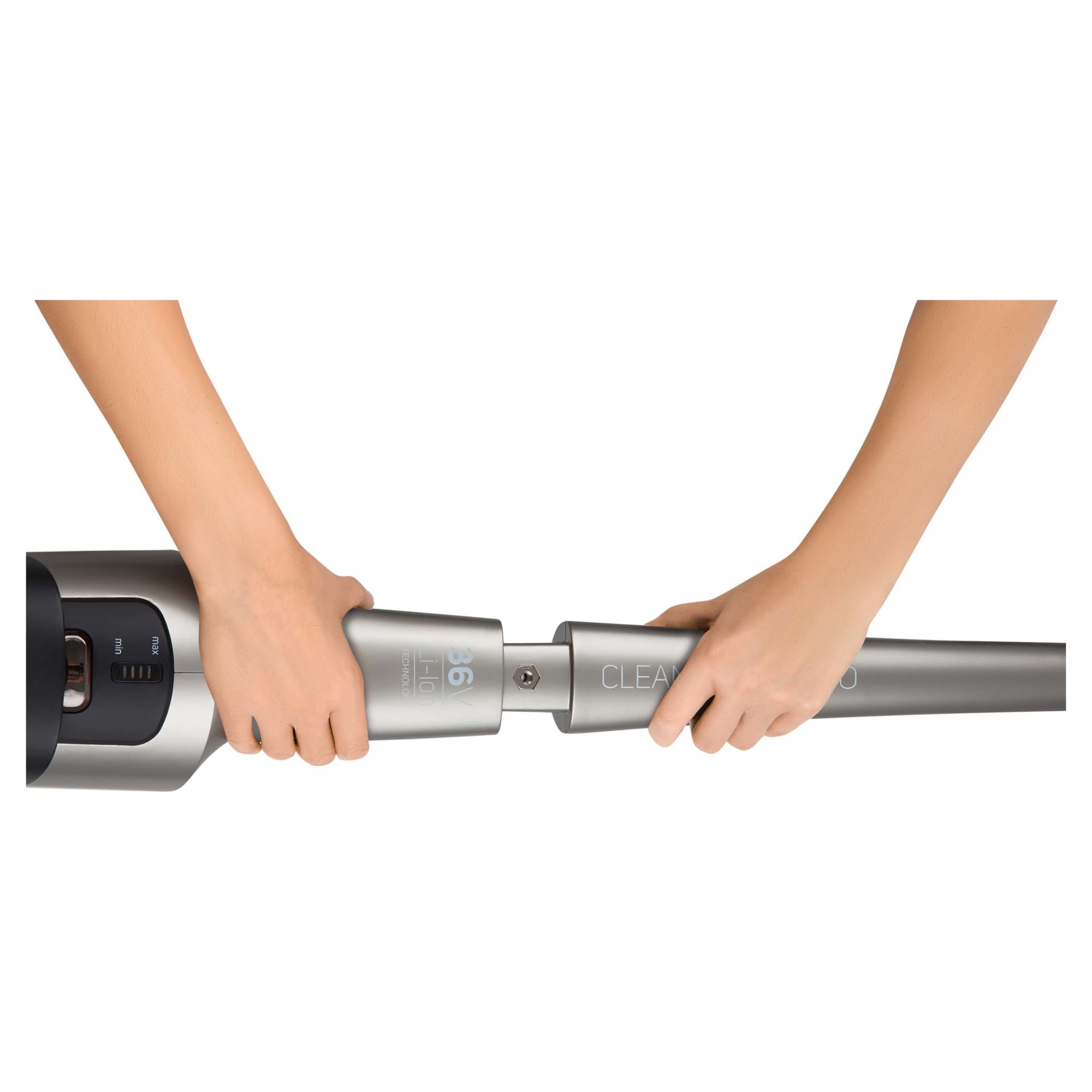 Aspirator vertical fara fir Sencor SVC8936TI, 150 W, 36 V, capacitate recipient praf 1 L, negru