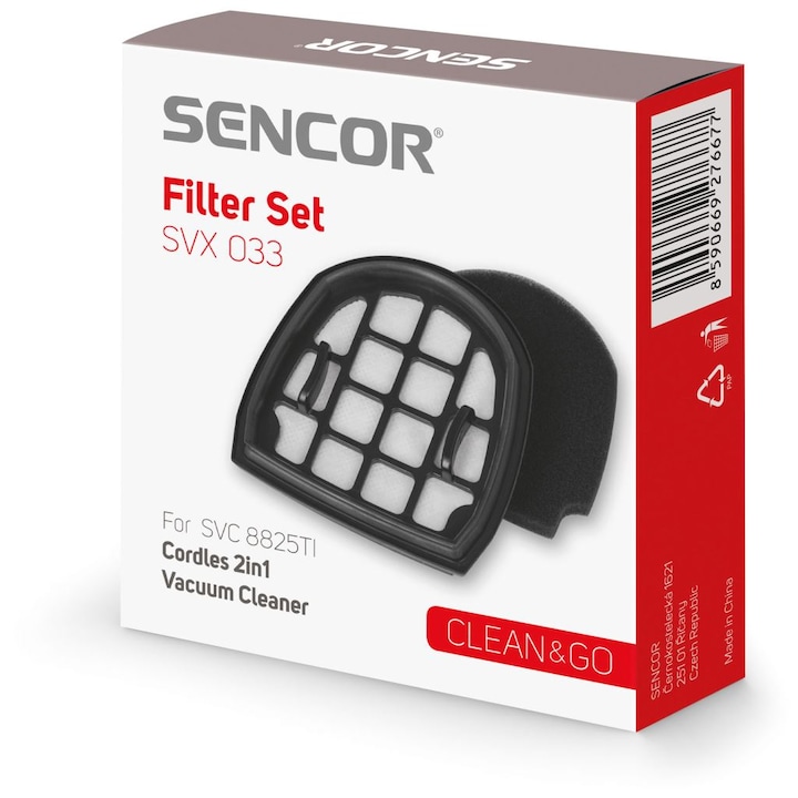 Sencor SVX 033 HEPA szűrő, SVC 8825TI porszívókhoz