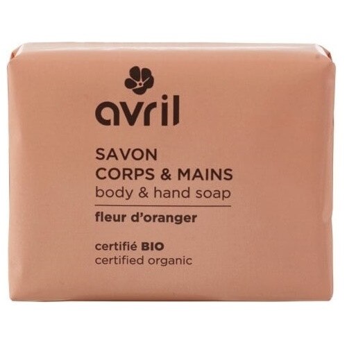 Sapun bio cu aroma de flori de portocal 100g Avril