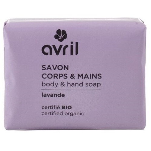 Sapun bio cu aroma de lavanda 100g AVRIL