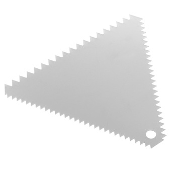 Taietor pentru aluat triunghiular Hendi cu margine zimtata, 110x110mm, Inox Taietor pentru aluat triunghiular Hendi cu margine zimtata, 110x110mm, Inox