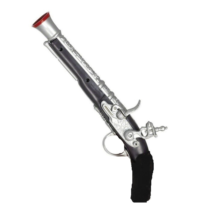 Pistol pirat din plastic, Smiffy, 30 cm