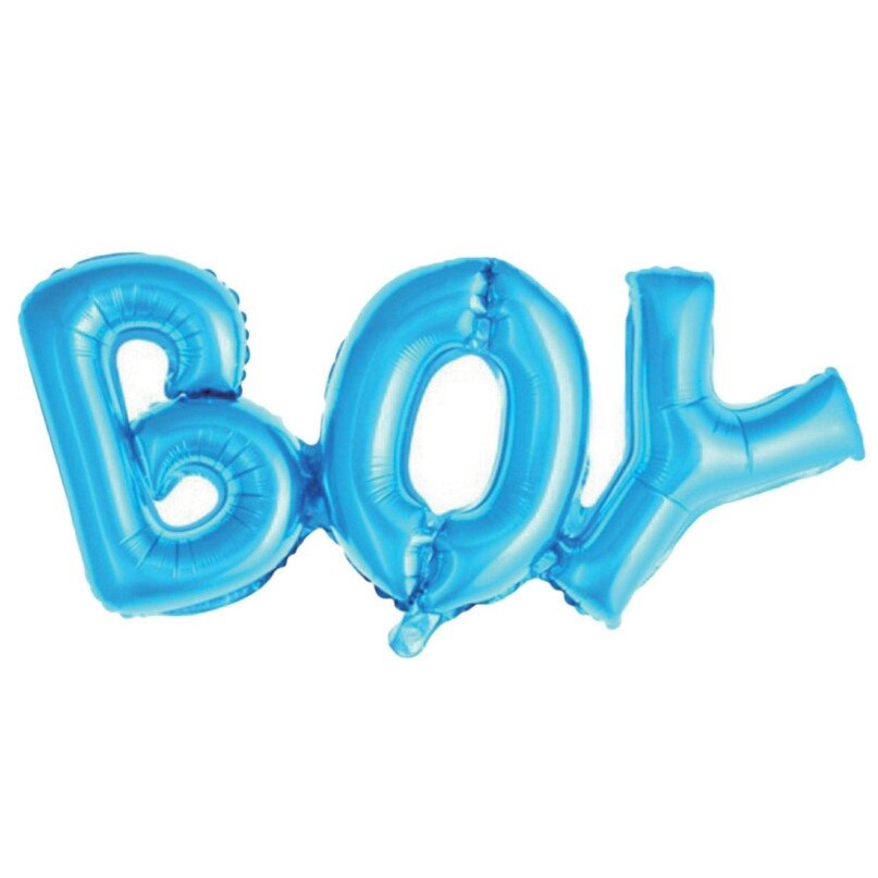 Balon folie, Zola®, Boy, albastru, 94x37 cm