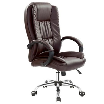 Fotoliu directorial maro, piele ecologica AX Relu Fotoliu directorial maro, piele ecologica AX Relu