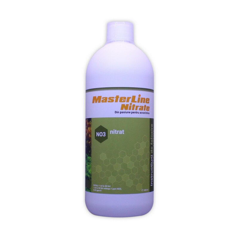 Fertilizant Masterline Nitrate 1000 ml pentru plantele din acvariu