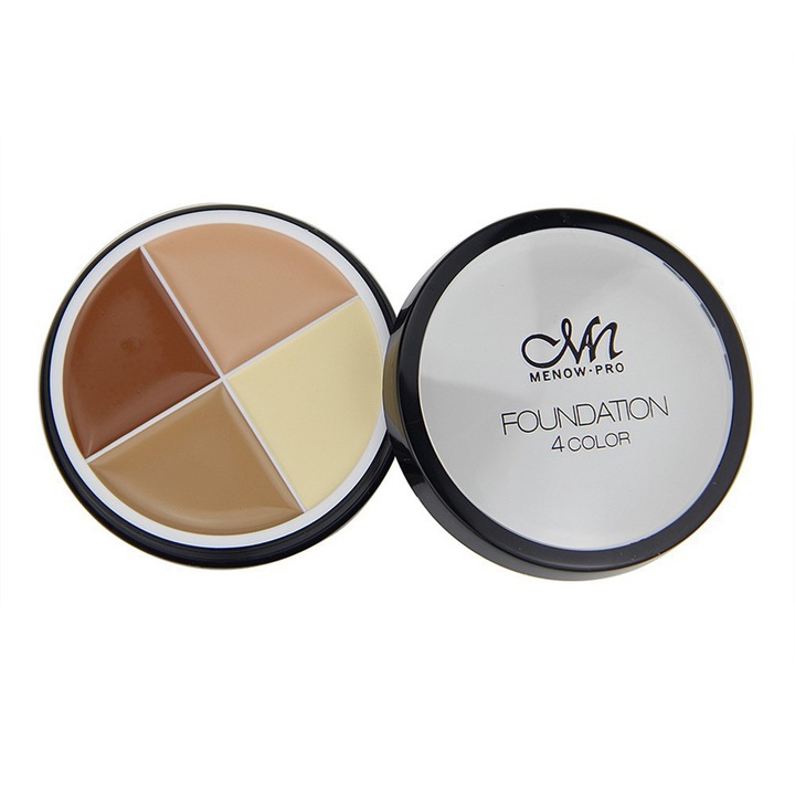 Smink alapja 4 árnyalattal, vízállóság, Menow, 39g