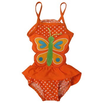 Costum baie S25461 Primii Pasi, Portocaliu Costum baie S25461 Primii Pasi, Portocaliu