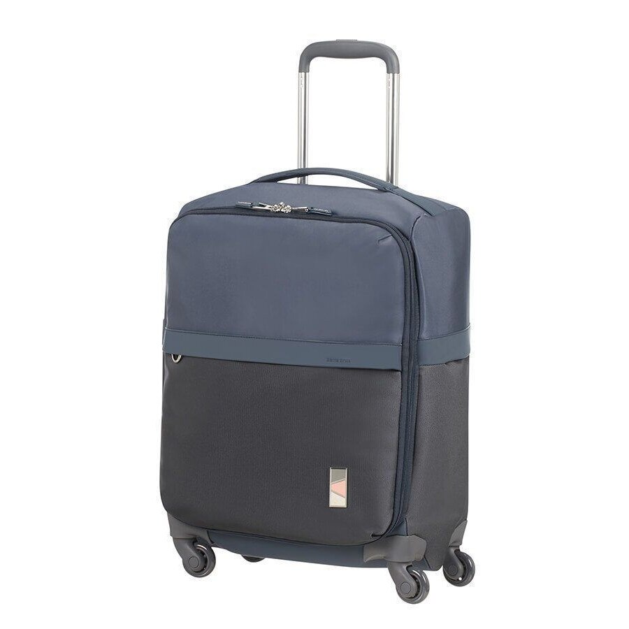 Troler spinner s 50cm albastru, Samsonite, pow-her