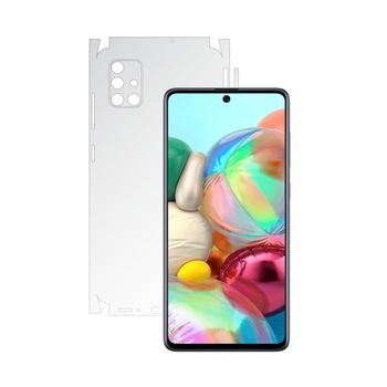 Folie Protectie Spate Invisible Skinz UHD AutoRegeneranta pentru Samsung Galaxy A51 - Folie Siliconica Ultra-Clear cu taiere 360 Cut pentru Carcasa Spate si Laterale, Skin Adeziv Transparent Folie Protectie Spate Invisible Skinz UHD AutoRegeneranta pentru Samsung Galaxy A51 - Folie Siliconica Ultra-Clear cu taiere 360 Cut pentru Carcasa Spate si Laterale, Skin Adeziv Transparent
