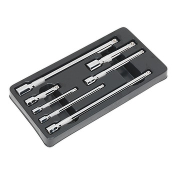 Set prelungitoare, 1/4”, 3/8”, 1/2”, 7 piese, Sealey Set prelungitoare, 1/4”, 3/8”, 1/2”, 7 piese, Sealey