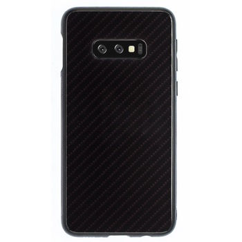 Husa Spate Oglinda Samsung Galaxy S10 E, Negru Husa Spate Oglinda Samsung Galaxy S10 E, Negru