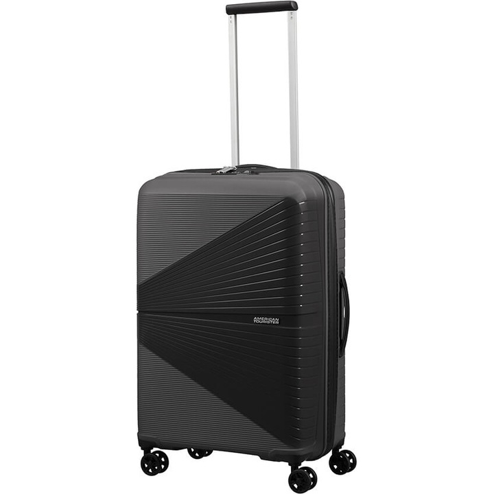Куфар American Tourister Airconic Spinner, TSA, Onyx Black, 67x44.5x26 см