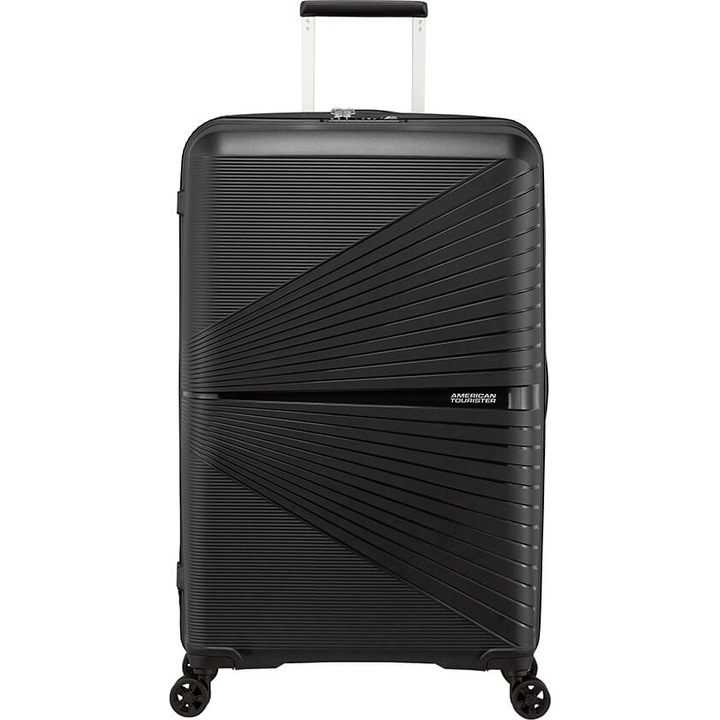 Куфар American Tourister Airconic Spinner, TSA, Onyx Black, 77x49x31 см
