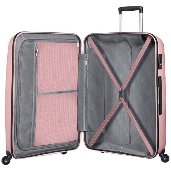 Troler American Tourister Bon Air, Cherry Blossoms, 75x54x29 cm