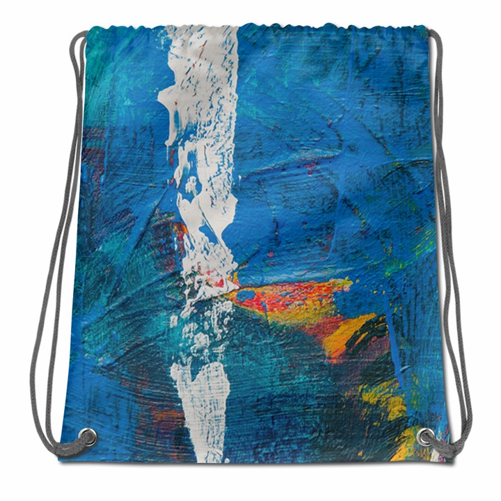 Rucsac ArtWear Abstract Culori Pe Panza, Decoratiuni, 38 x 48 cm