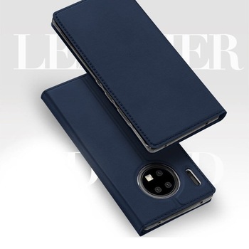 Husa Huawei Mate 30 Pro, Piele Ecologica, Flip / Book, Stand si Buzunar Card, DUX DUCIS, Albastru Husa Huawei Mate 30 Pro, Piele Ecologica, Flip / Book, Stand si Buzunar Card, DUX DUCIS, Albastru