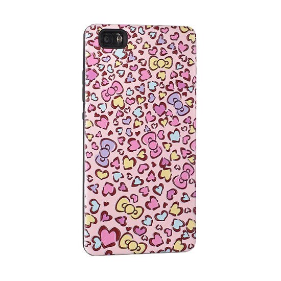 Husa Print Case 3D Hearts Samsung J510 Galaxy J5 (2016) Róż