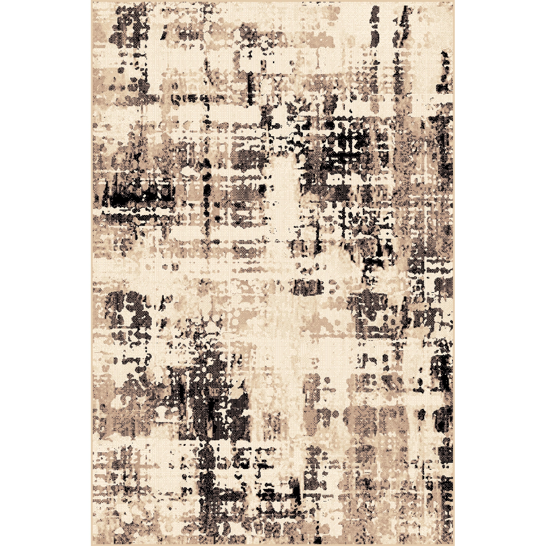 Covor Modern, Cappuccino 16436-128, Multicolor, 80x150 cm, 1700 gr/mp
