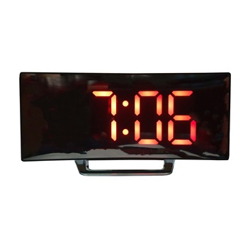 Ceas digital de masa cu led rosu,termometru,functie 12/24 h,forma Mini Flat TV,elSales,oglinda Ceas digital de masa cu led rosu,termometru,functie 12/24 h,forma Mini Flat TV,elSales,oglinda