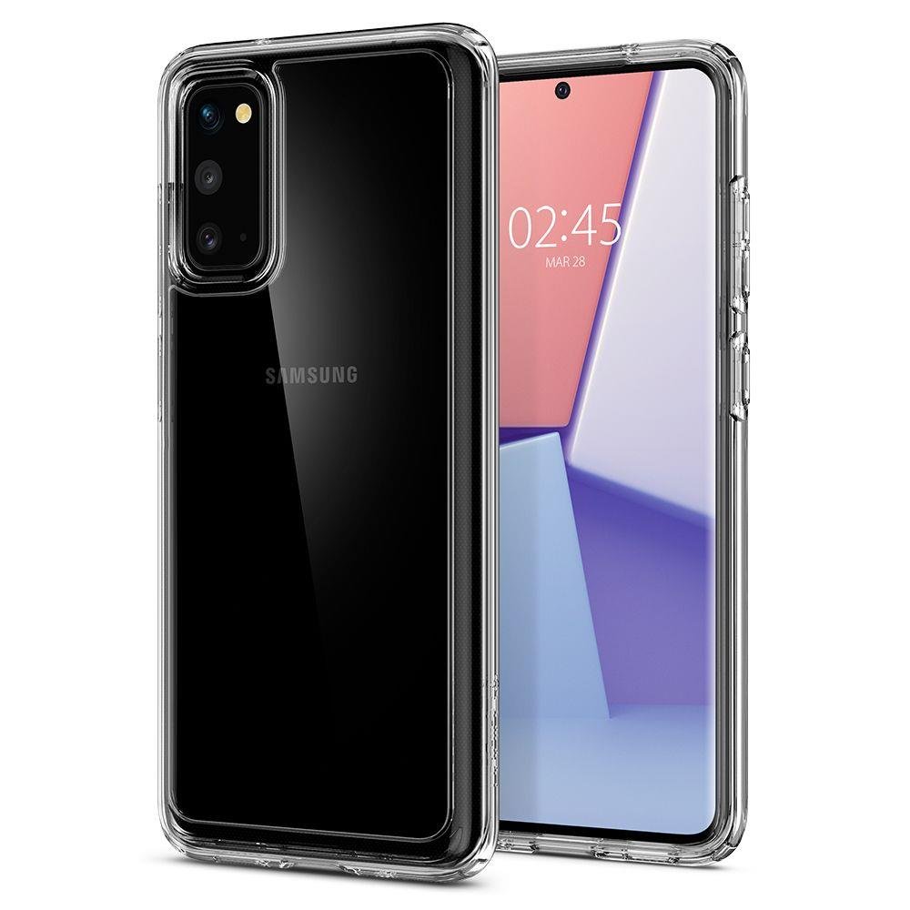Husa Samsung Galaxy S20 Spigen Ultra Hybrid Transparenta