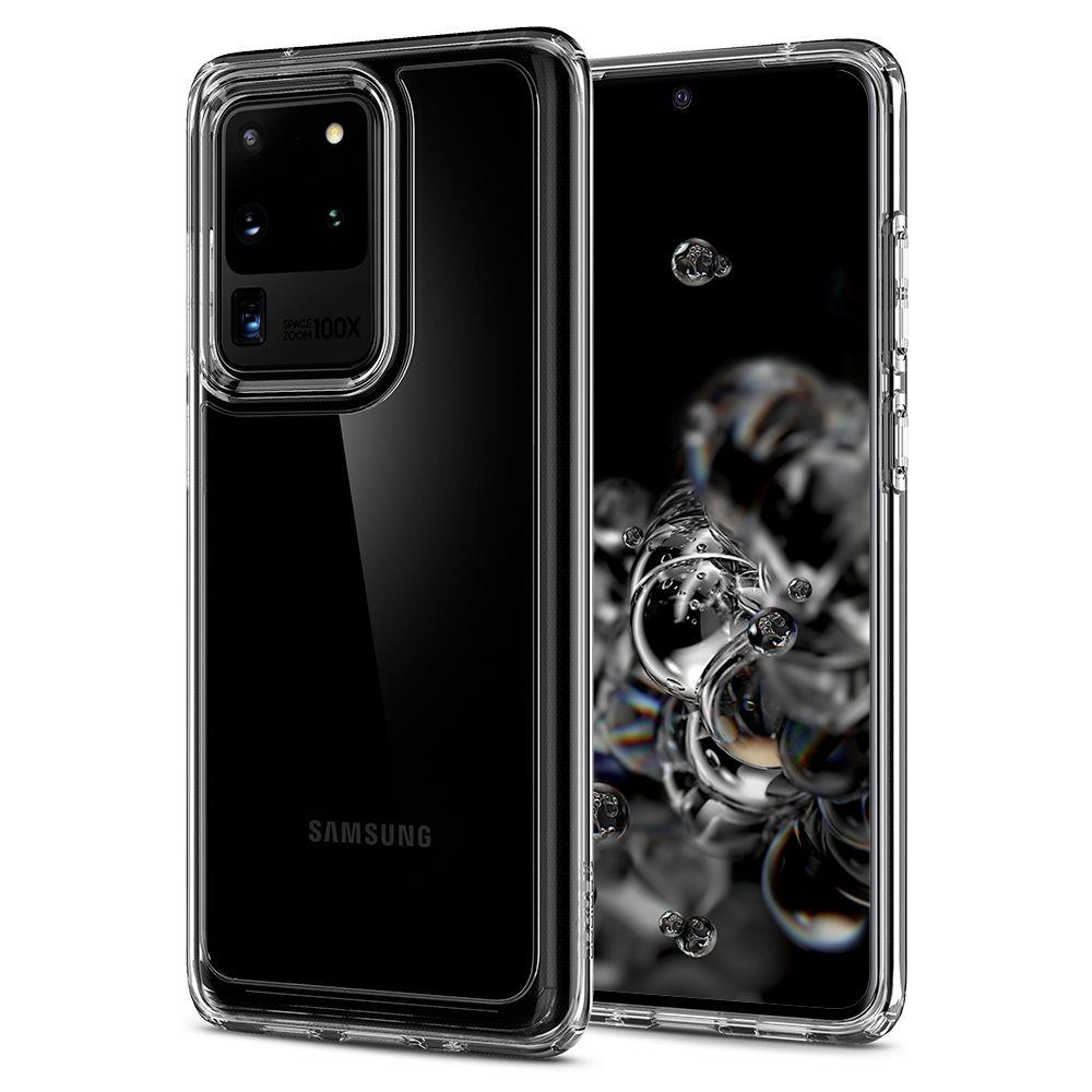 Husa Samsung Galaxy S20 Ultra Spigen Ultra Hybrid Transparenta