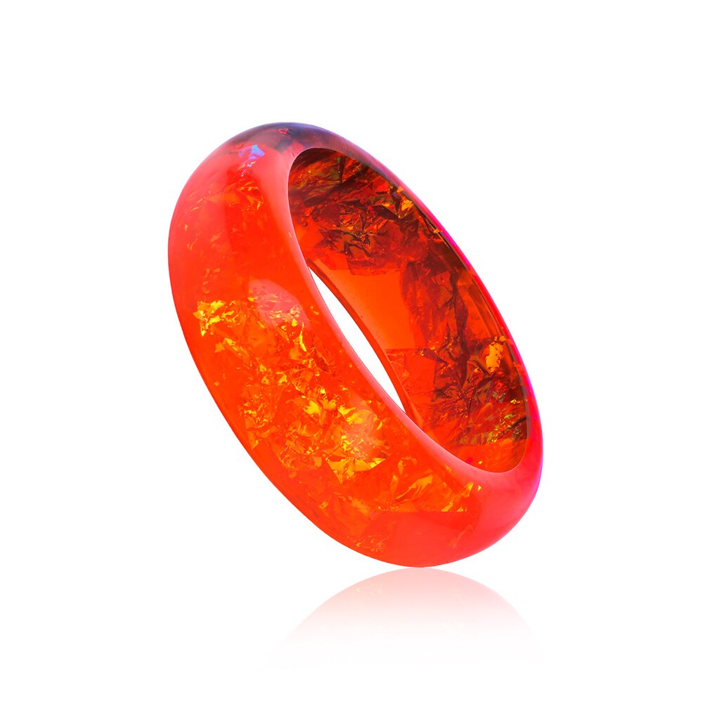 Unity Detailed Melting Bratara Bangle din rasina, AMO.RESIN, rosu chili, aramiu, Dichroic Spectrum (M) - eMAG.ro Unity Detailed Melting Bratara Bangle din rasina, AMO.RESIN, rosu chili, aramiu, Dichroic Spectrum (M) - eMAG.ro