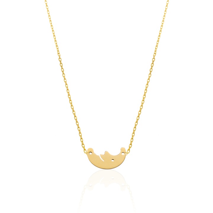 Colier Luna, MS Firefly, Auriu, 14K