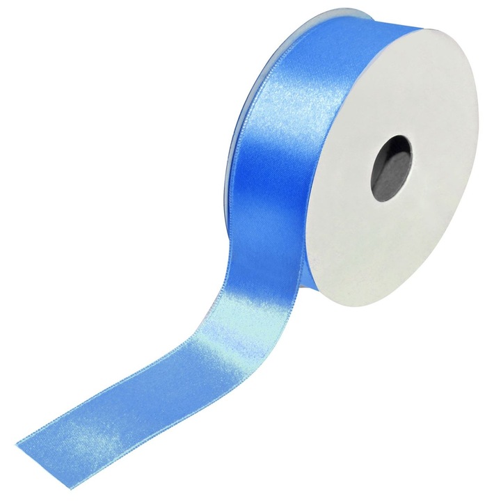 Panglica decorativa albastru deschis de Paste, DecorCasa, 10 m x 2.5 cm