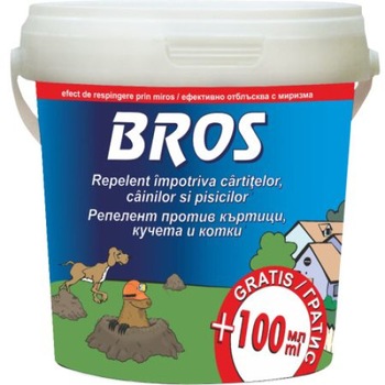 Repelen Bros 350 ml impotriva cartitelor, cainilor si pisicilor plus 100 ml extra Repelen Bros 350 ml impotriva cartitelor, cainilor si pisicilor plus 100 ml extra