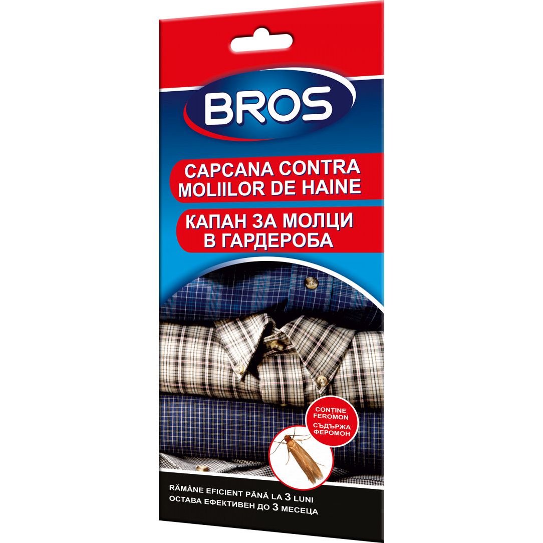 Capcana Bros 200 grame contra moliilor de haine