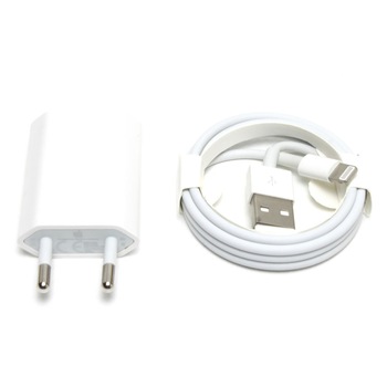 Adaptor Priza si Cablu Date Lightning Apple iPhone Adaptor Priza si Cablu Date Lightning Apple iPhone